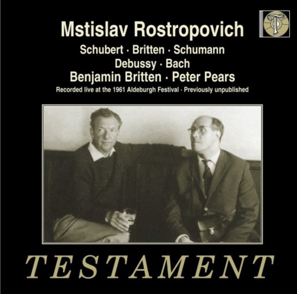 Rostropovich live at the 1961 Aldeburgh Festival | Testament SBT21517