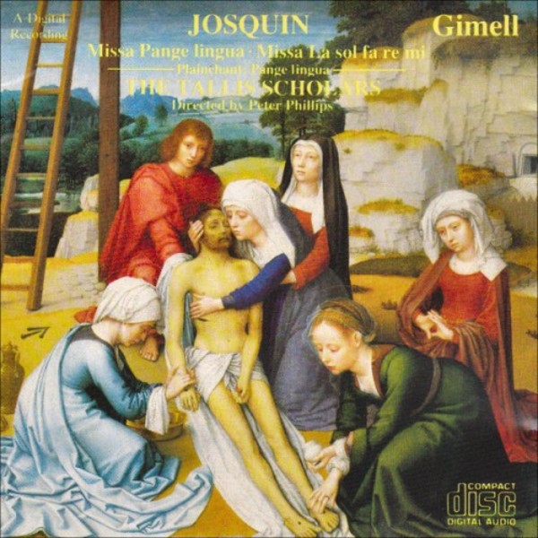 Josquin - Missa Pange lingua, Missa La sol fa re mi | Gimell CDGIM009