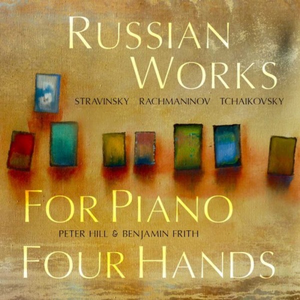 Russian Works for Piano Four Hands | Delphian DCD34191