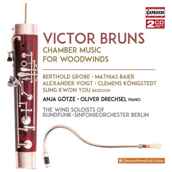 Victor Bruns - Chamber Music for Woodwinds | Capriccio C5327