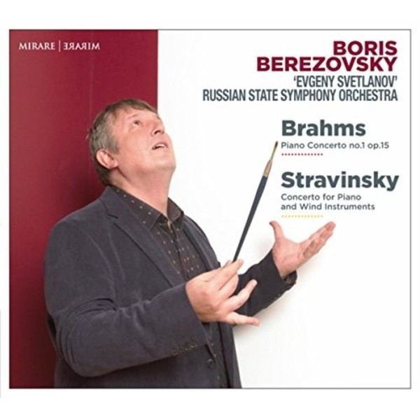 Brahms - Piano Concerto no.1; Stravinsky - Concerto for Piano and Winds