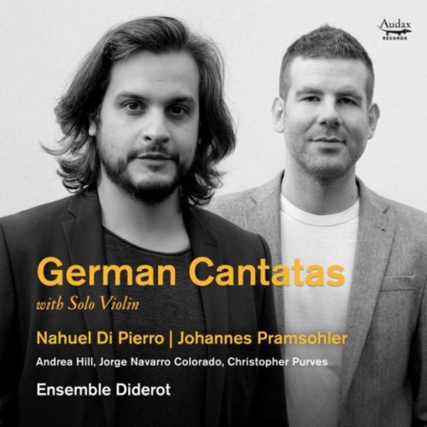 German Cantatas with Violin | Audax ADX13715