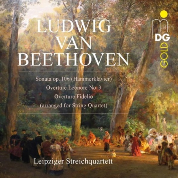 Beethoven - Sonata & Overtures arr. for String Quartet