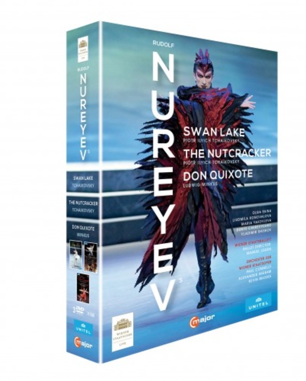 The Nureyev Box: Swan Lake, The Nutcracker, Don Quixote (DVD)