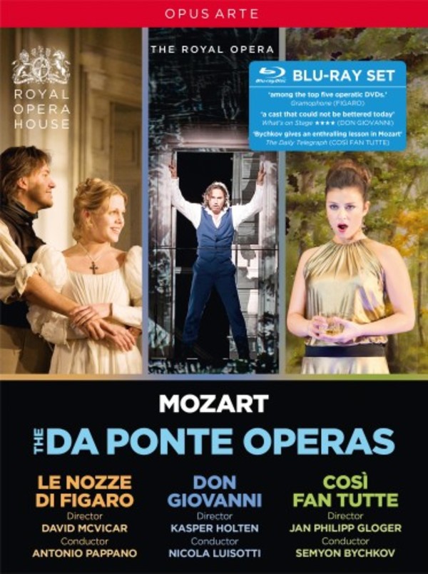 Mozart - The Da Ponte Operas (Blu-ray)