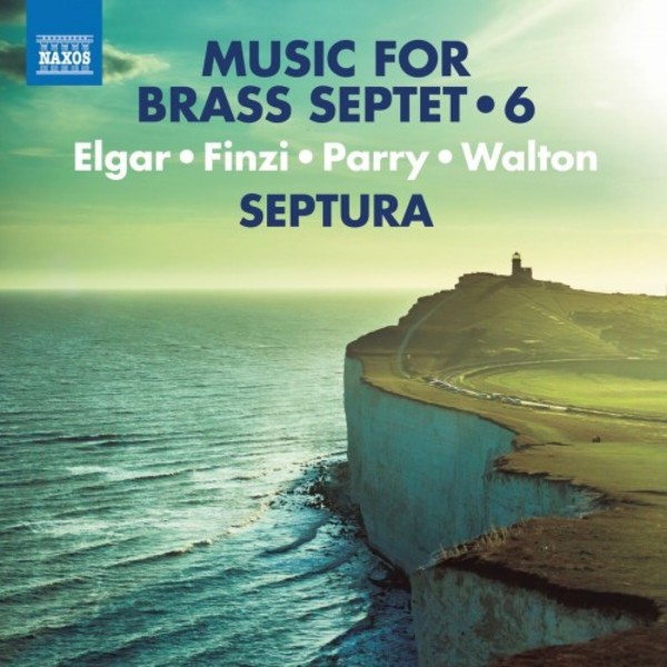 Music for Brass Septet Vol.6: Elgar, Finzi, Parry & Walton | Naxos 8573825
