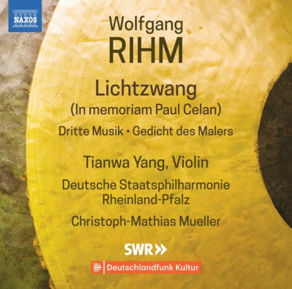 Rihm - Music for Violin and Orchestra Vol.1 | Naxos 8573812