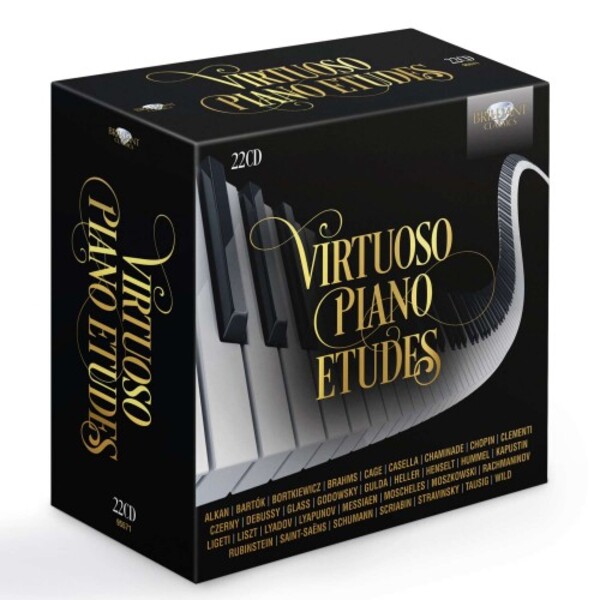 Virtuoso Piano Etudes | Brilliant Classics 95571