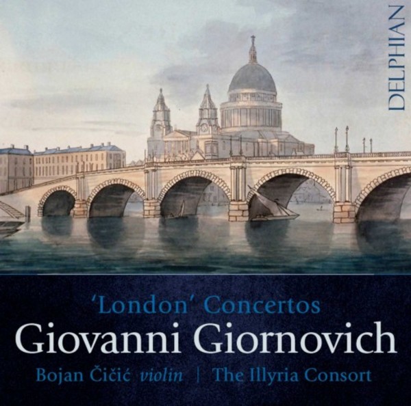 Giornovich - London Concertos | Delphian DCD34219