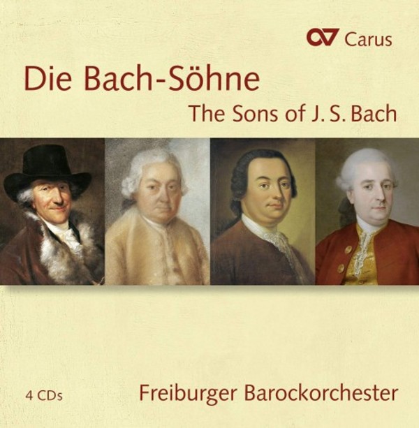 The Sons of JS Bach | Carus CAR83023