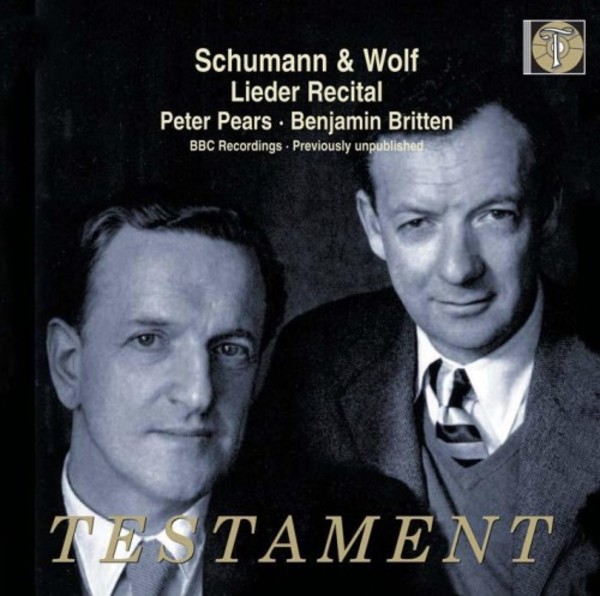 Schumann & Wolf - Lieder Recital | Testament SBT1520