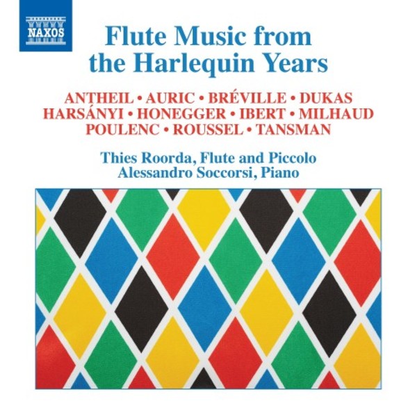 Flute Music from the Harlequin Years | Naxos 8579045