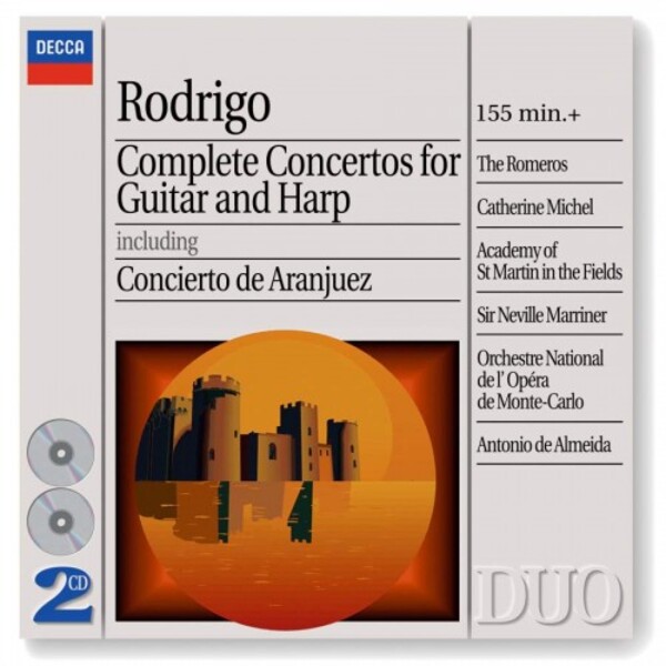 Rodrigo - Complete Concertos for Guitar & Harp | Decca 4622962