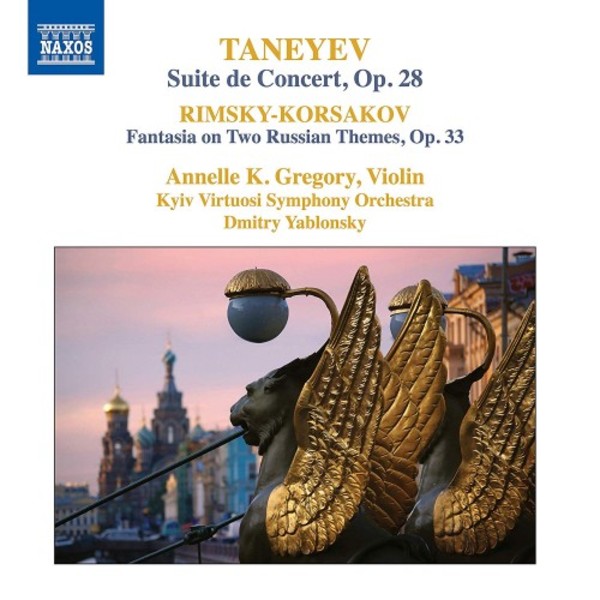 Taneyev - Suite de Concert; Rimsky-Korsakov - Fantasia on 2 Russian Themes