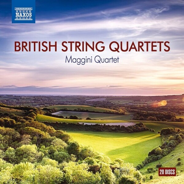British String Quartets | Naxos 8502021