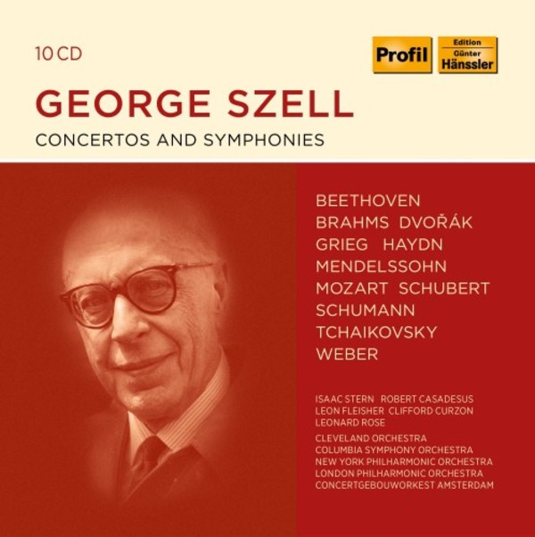 George Szell conducts Concertos and Symphonies