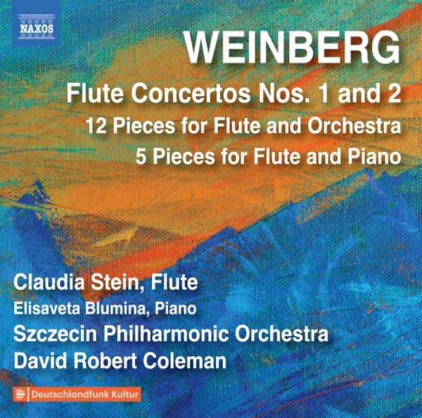 Weinberg - Flute Concertos 1 & 2, 12 Pieces for Flute & Orchestra, 5 Pieces for Flute & Piano
