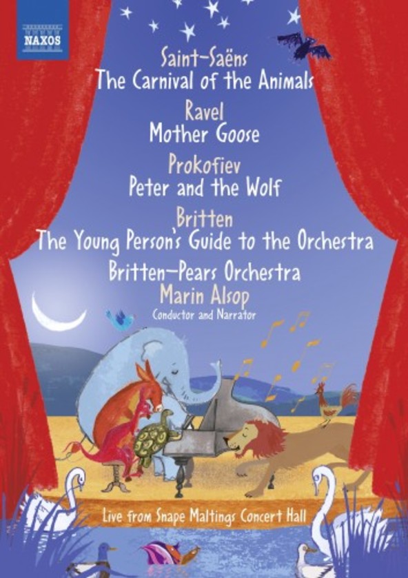 Saint-Saens - Carnival of the Animals; Prokofiev - Peter and the Wolf, etc. (DVD)