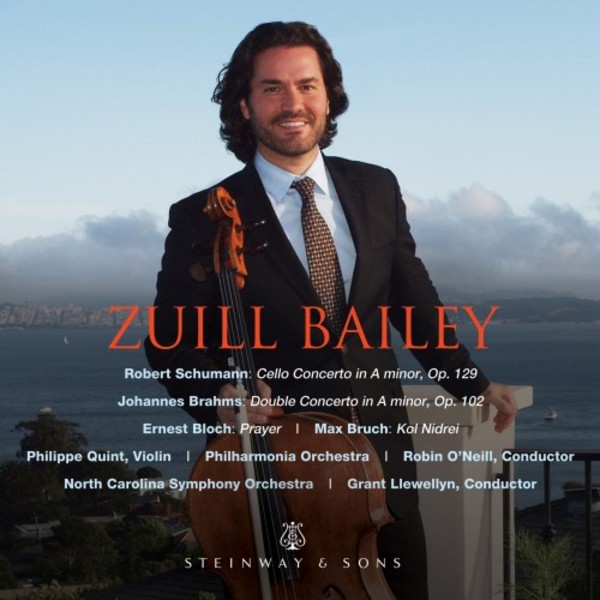 Zuill Bailey plays Schumann, Brahms, Bloch & Bruch | Steinway & Sons STNS30123