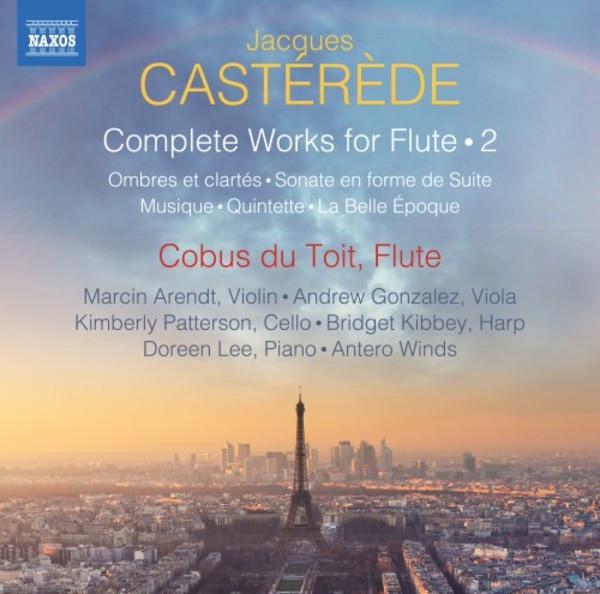 Casterede - Complete Works for Flute Vol.2 | Naxos 8573950