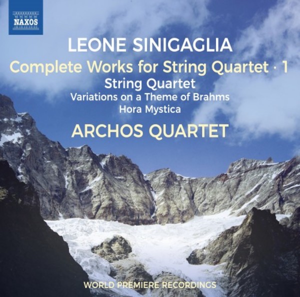 Sinigaglia - Complete Works for String Quartet Vol.1 | Naxos 8574183