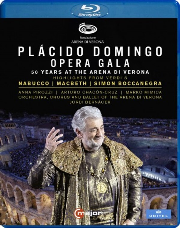 Placido Domingo Opera Gala: 50 Years at the Arena di Verona (Blu-ray)
