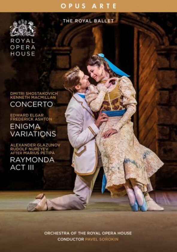 The Royal Ballet: Concerto, Enigma Variations, Raymonda Act 3 (DVD)