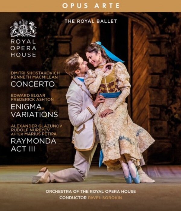 The Royal Ballet: Concerto, Enigma Variations, Raymonda Act 3 (Blu-ray)
