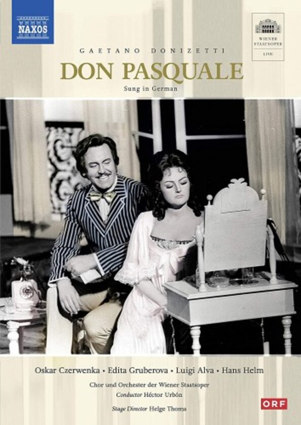 Donizetti - Don Pasquale (sung in German) (DVD) | Naxos - DVD 2110659