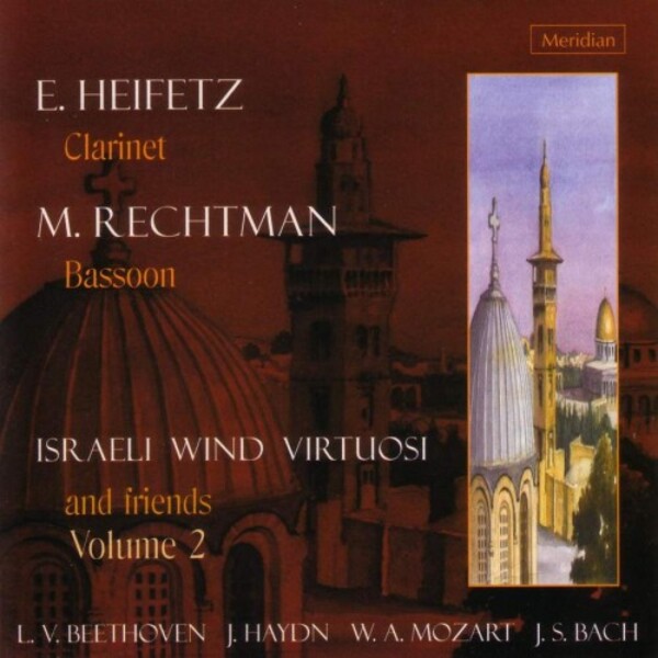 Israeli Wind Virtuosi and Friends Vol. 2: Beethoven, Haydn, Mozart, JS Bach | Meridian CDE84412