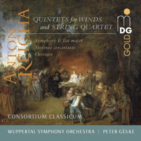 Reicha - Quintets for Winds & String Quartet, Symphony in E flat, Sinfonia Concertante
