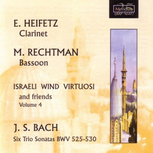 Israeli Wind Virtuosi and Friends Vol.4: JS Bach - 6 Trio Sonatas, BWV525-530