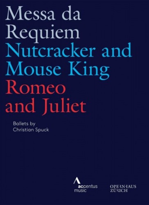 Ballets by Christian Spruck: Messa da Requiem, Nutcracker, Romeo and Juliet (DVD)