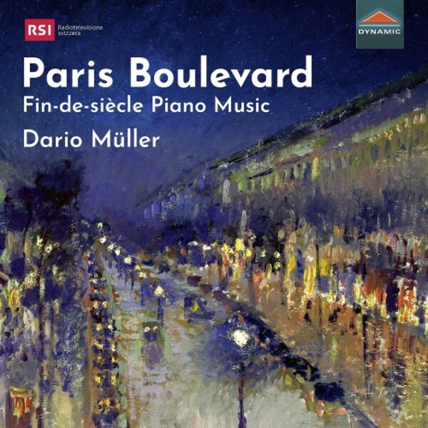 Paris Boulevard: Fin-de-siecle Piano Music | Dynamic CDS7877