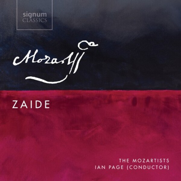 Mozart - Zaide | Signum SIGCD473