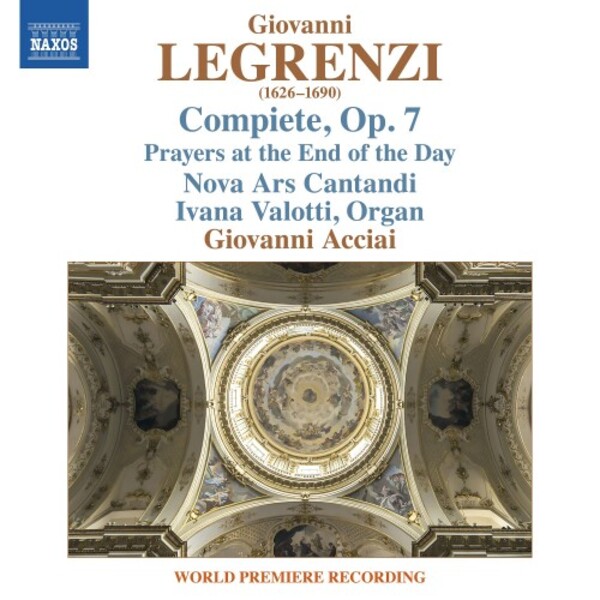 Legrenzi - Compiete, op.7:  Prayers at the End of the Day