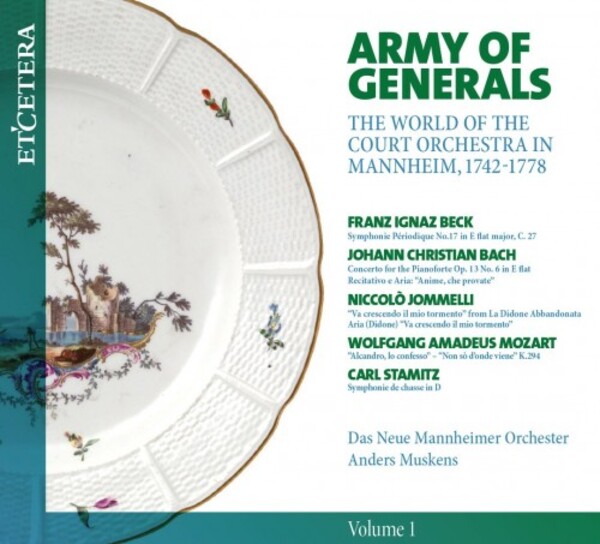 Army of Generals: The World of the Court Orchestra in Mannheim, 1742-1778 | Etcetera KTC1703
