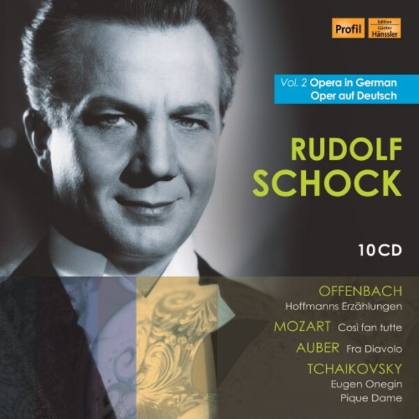 Rudolf Schock: Opera in German Vol.2 | Haenssler Profil PH20066