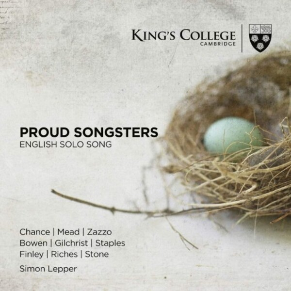 Proud Songsters: English Solo Song | Kings College Cambridge KGS0052