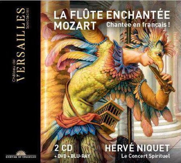 Mozart - La Flute enchantee (CD + DVD + Blu-ray)