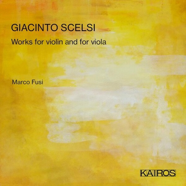 Scelsi - Works for Violin and for Viola | Kairos KAI0015063