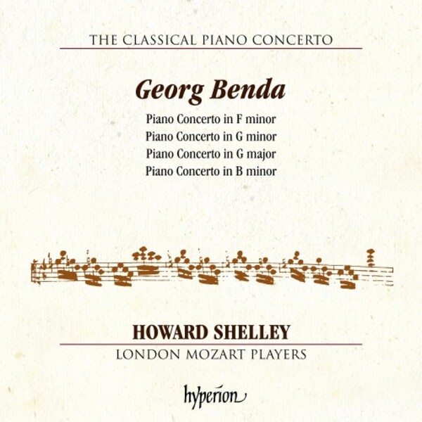 The Classical Piano Concerto Vol.8: Benda - Piano Concertos | Hyperion - Classical Piano Concertos CDA68361