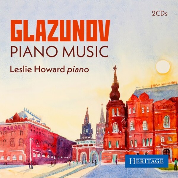 Glazunov - Piano Music | Heritage HTGCD15455