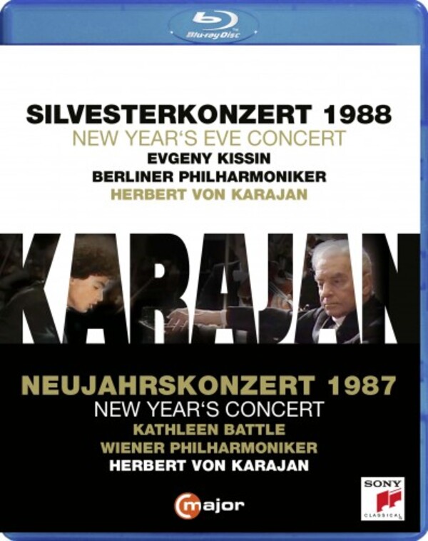 Karajan conducts New Years Eve Concert 1988 & New Years Concert 1987 (Blu-ray)