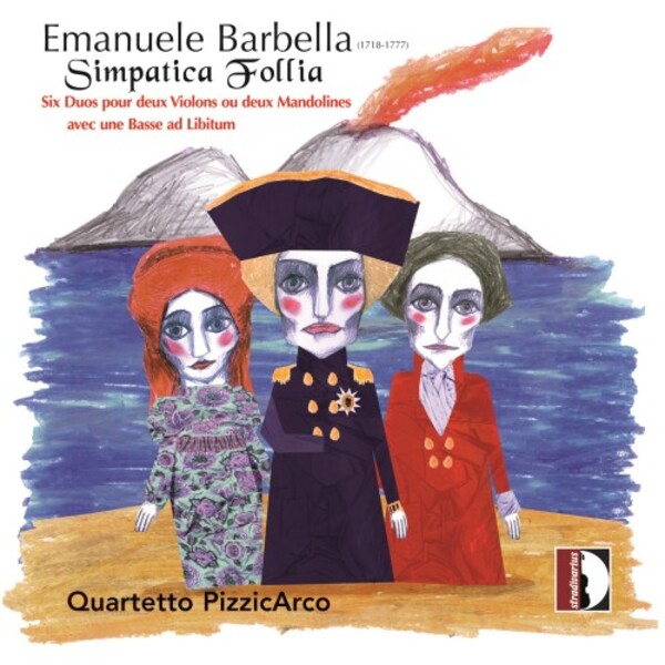 E Barbella - Simpatica Follia: 6 Duos for 2 Violins or 2 Mandolins | Stradivarius STR37176