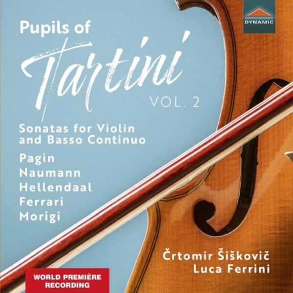 Pupils of Tartini Vol.2: Sonatas for Violin and Basso Continuo | Dynamic CDS7939