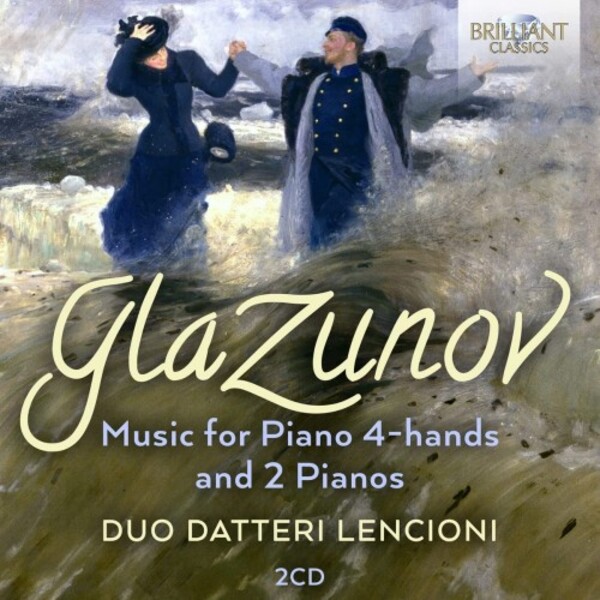 Glazunov - Music for Piano 4-hands and 2 Pianos | Brilliant Classics 96069
