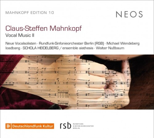 Mahnkopf Edition Vol.10: Vocal Music Vol.2 | Neos Music NEOS12110