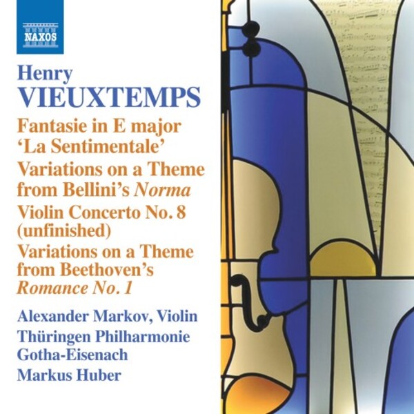 Vieuxtemps - Fantasie La Sentimentale, Norma Variations, etc.