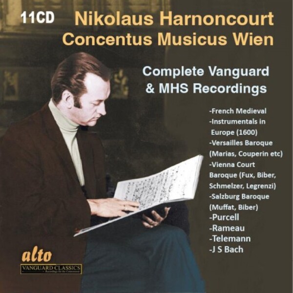 Nikolaus Harnoncourt & Concentus Musicus Wien: Complete Vanguard & MHS Recordings | Alto ALC3145